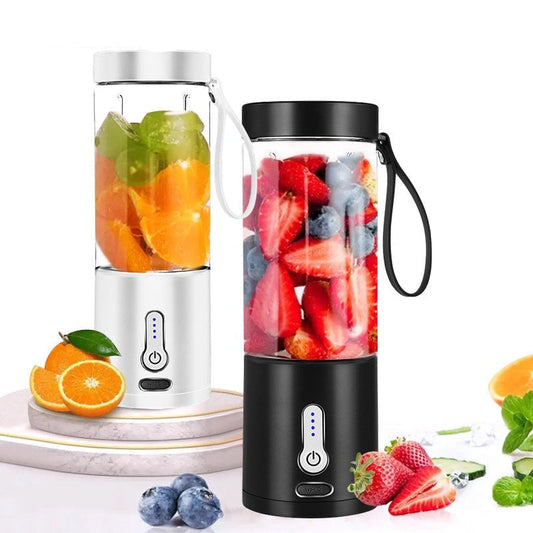 530ML Electric Juicer Portable Smoothie Blender USB Rechargeable Food Processor Fruit Mixer Machine Mini Juicer Blender Cup-0